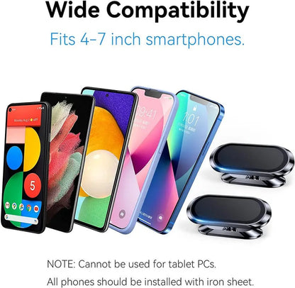 Magnetic Phone & Tablet Mount 🚗 Adjustable 360° Suction Cup Navigation Holder