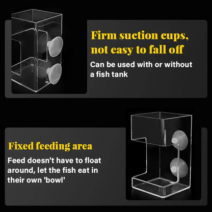 🐠 Round Aquarium Feeder – Clean, Hands-Free Feeding Without the Mess