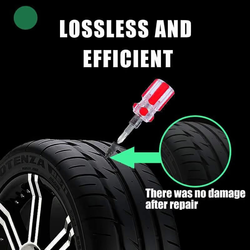 Tubeless Tire Repair Nails 🔩 – Compact Puncture Plug Tools for Roadside Fixes
