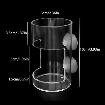 🐠 Round Aquarium Feeder – Clean, Hands-Free Feeding Without the Mess