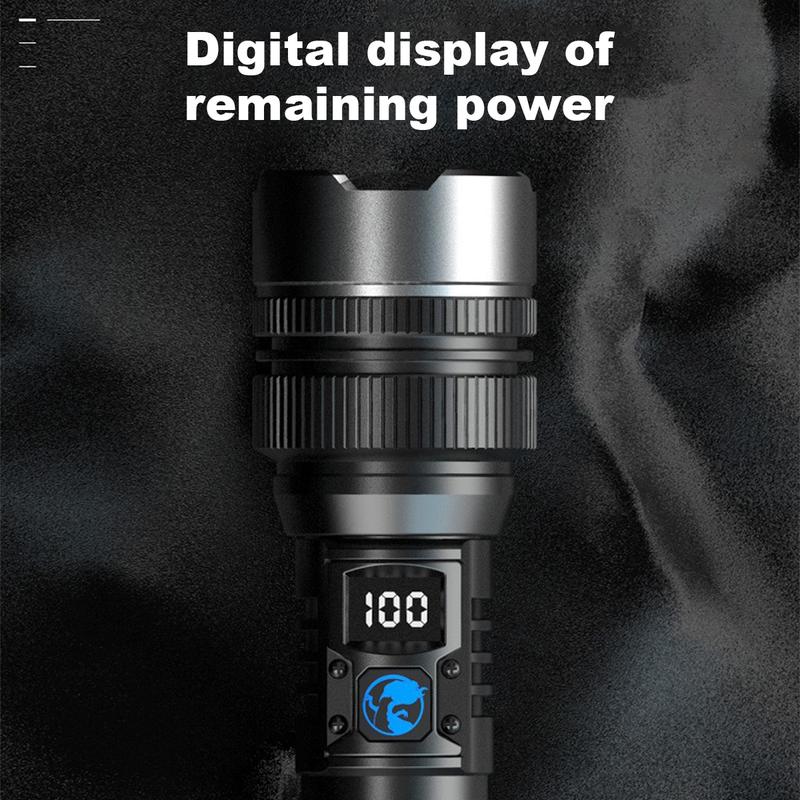 ❤️❤️❤️Top-Quality Rechargeable Flashlight with Adjustable Zoom – Your Satisfaction Is Assured.