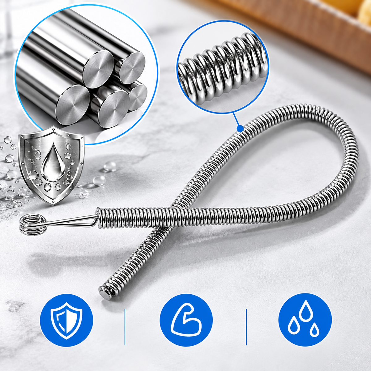 Quick-Thread Drawstring Tool 🧵 – 2-Piece Spring-Loaded Set for Hoodies & Pants
