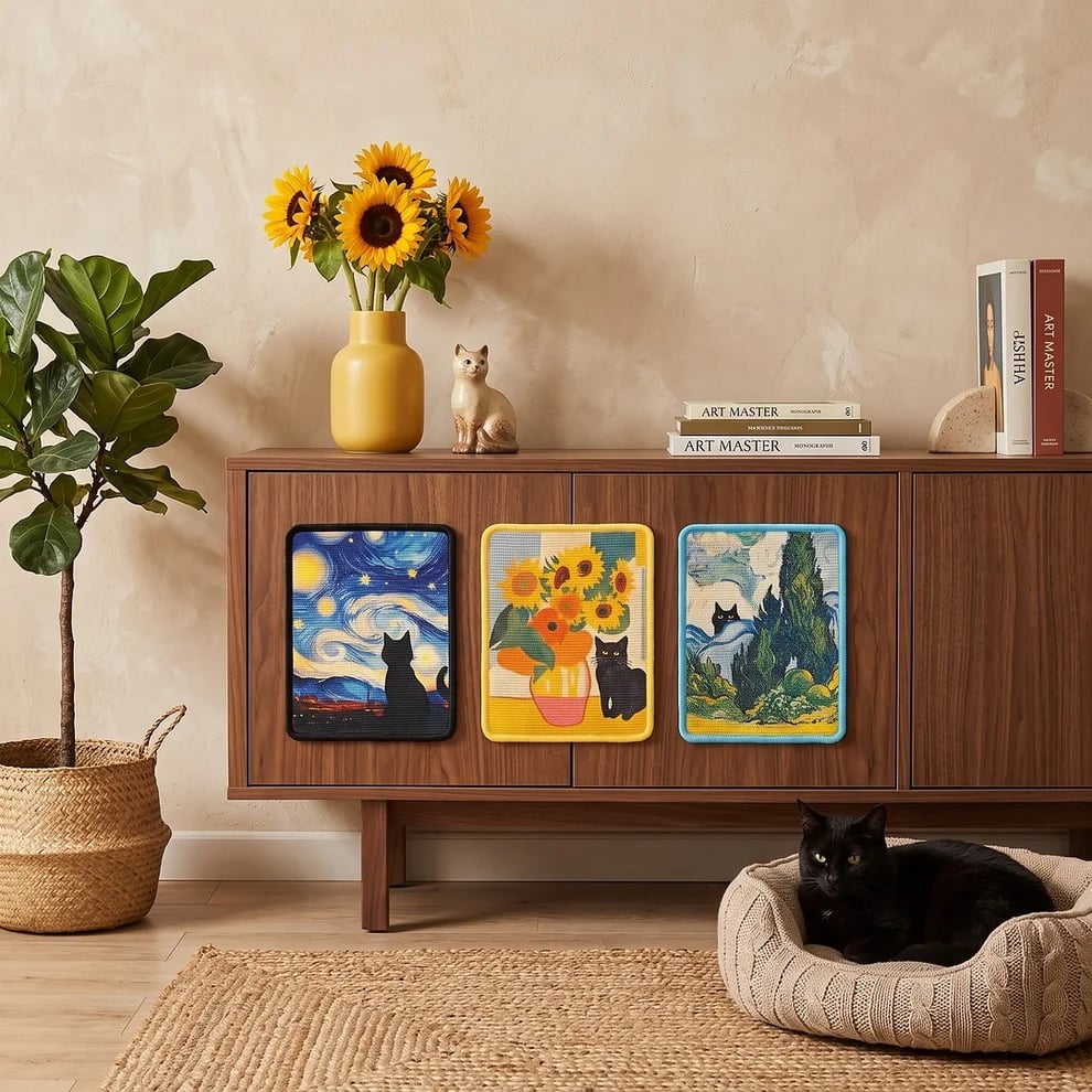 🐱 Turn Your Wall Into A Cat-Friendly Art Gallery