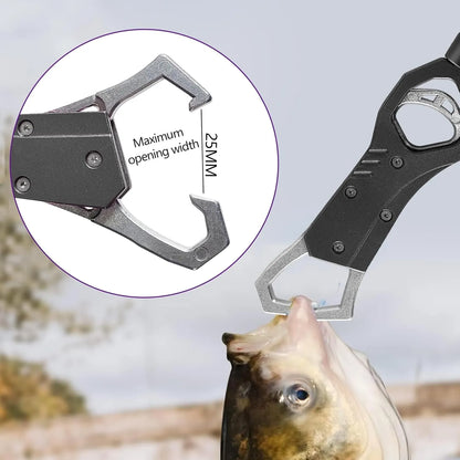 Heavy-Duty Fish Gripper 🎣 – Built-In Weighing Scale | Special Offer
