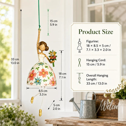 💐Whimsical Dancing Lady Hanging Ornament