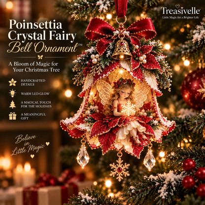 🧚‍♀️Christmas Fairy Bell Ornament ✨ – Delicate Woodland-Inspired Tree Decor