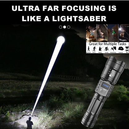 ❤️❤️❤️Top-Quality Rechargeable Flashlight with Adjustable Zoom – Your Satisfaction Is Assured.