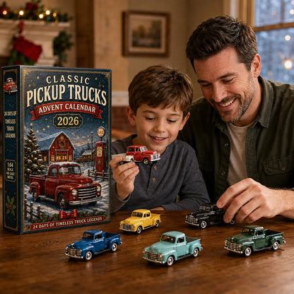 💯🚜🚗🎄 2026 Vehicle Advent Calendar Collection – 24 Days of Classic Machines, Trucks & Military Legends 🎁✨