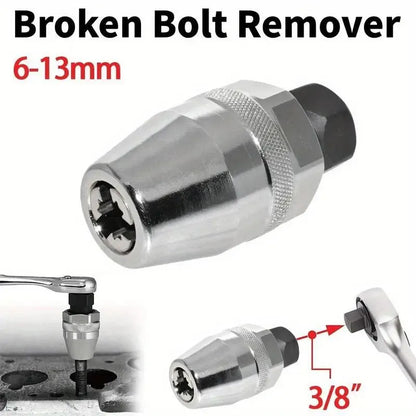 Heavy Duty 6–13mm Bolt Extractor Socket Set for Removing Broken and Stripped Fasteners 🔧