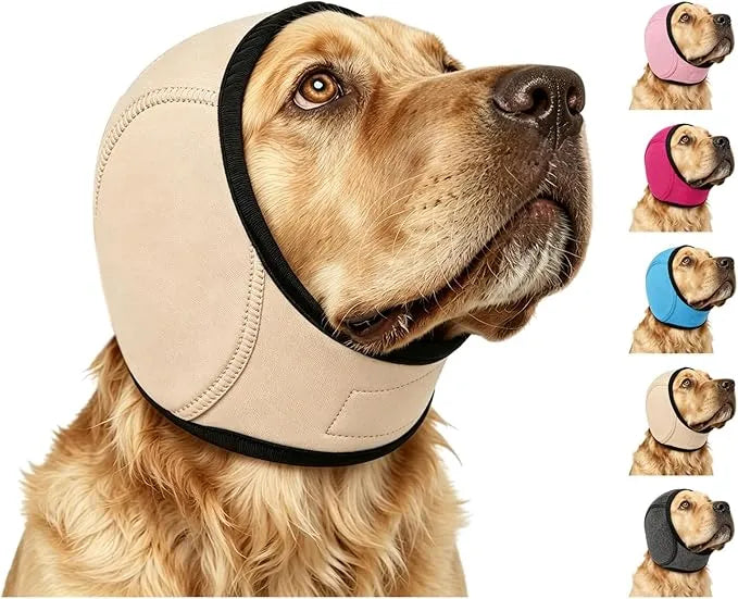 🐶🎧 Calming Dog Ear Wrap – Gentle Noise Protection for Grooming, Baths & Fireworks