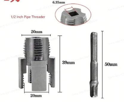 1/2" Pipe Threading Tool 🔧 – Handy Plumbing Thread Repair