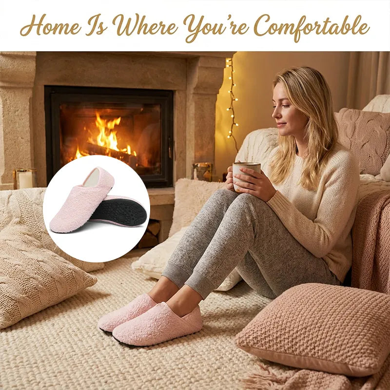 🏡 House Shoes – Slip-On Indoor Slippers