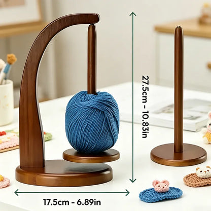 🎄 Floating Yarn Holder – Levitating Knitting & Crochet Stand | Holiday Special