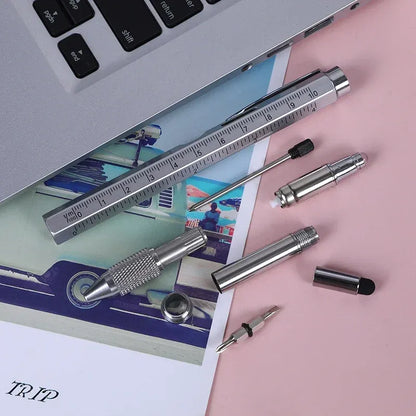 9-in-1 Multitool Pen 🔧 – Compact Everyday Carry Gadget
