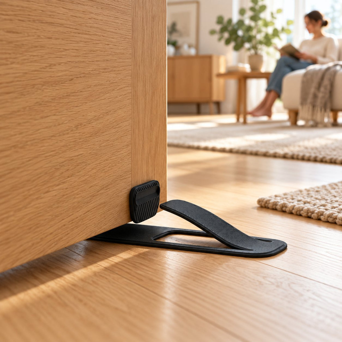 Slide, Grip & Protect Flexible Non-Slip Door Stopper 🚪✨