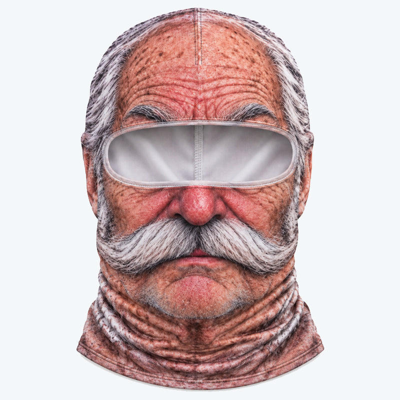 😂Wild 3D Face Balaclava – Cold-Weather Fun for Parties & Outdoor Crews ❄️