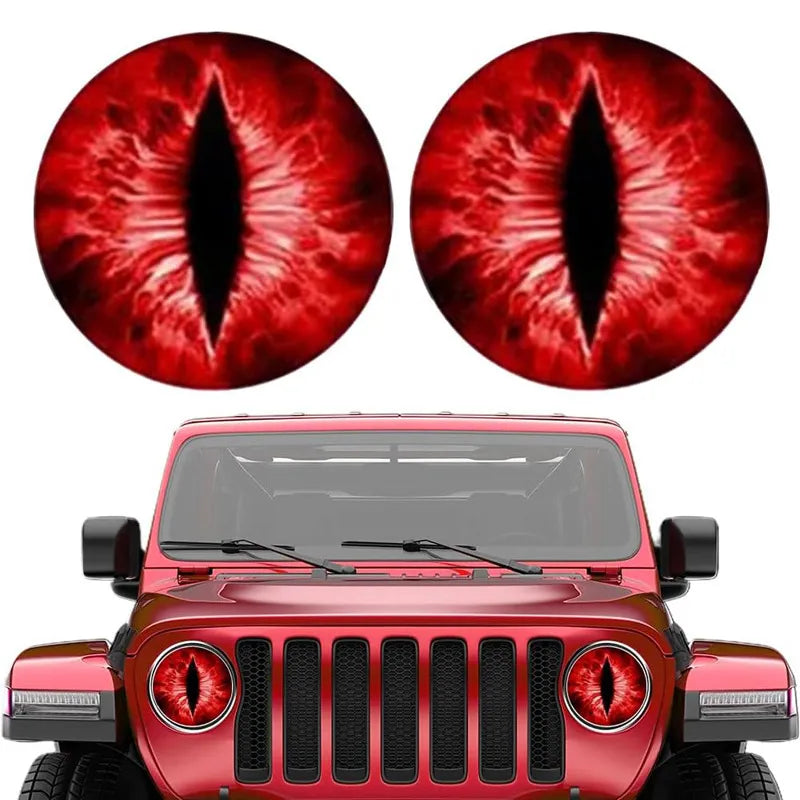 Beast Eyes Headlight Decals (1 Pair)
