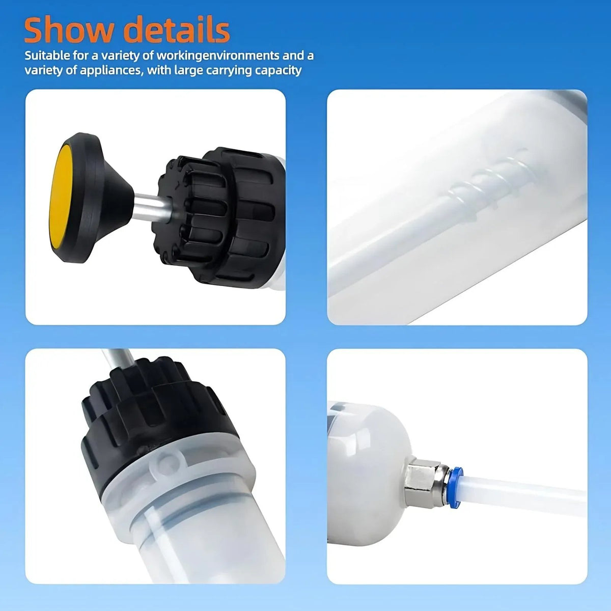 🛢️ 500CC Oil & Fluid Extractor Pump – Handy Liquid Removal Tool
