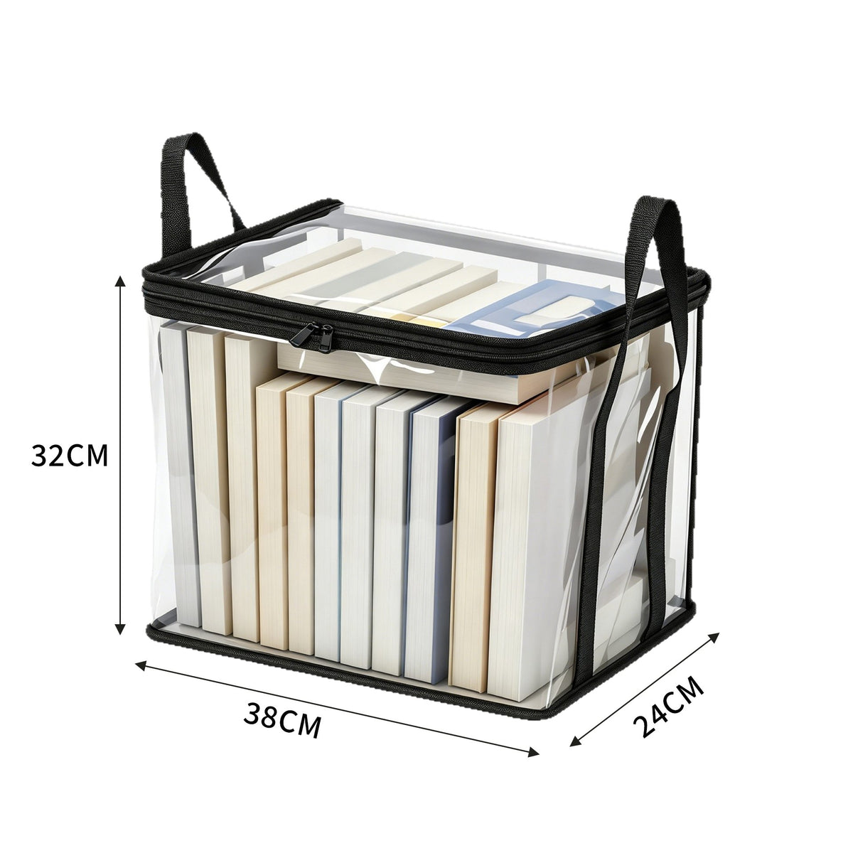 📦 Heavy-Duty Clear Storage Bag – Spacious Organizer for Clothes & Moving