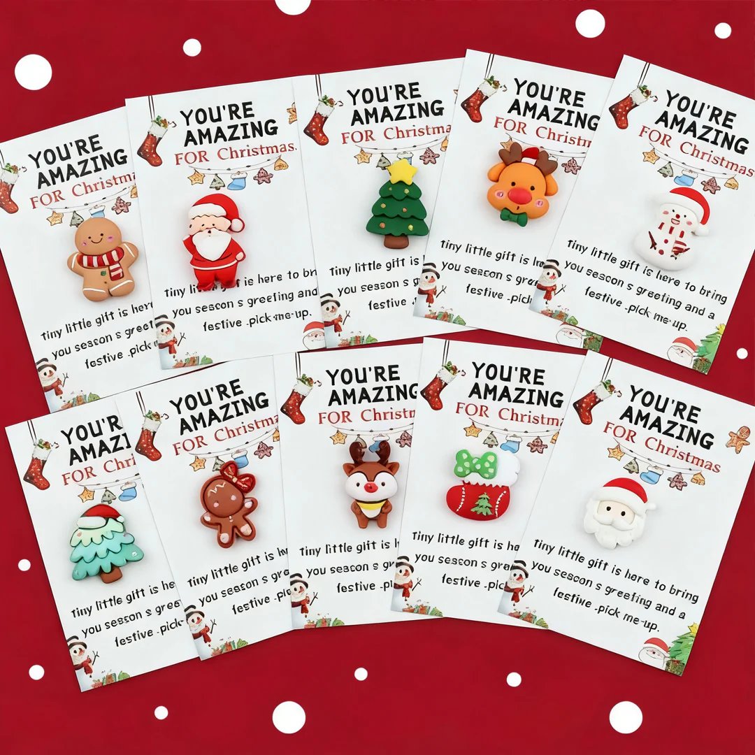 🎄 10-Piece Christmas Pocket Hugs – Complete Mini Holiday Keepsake Collection