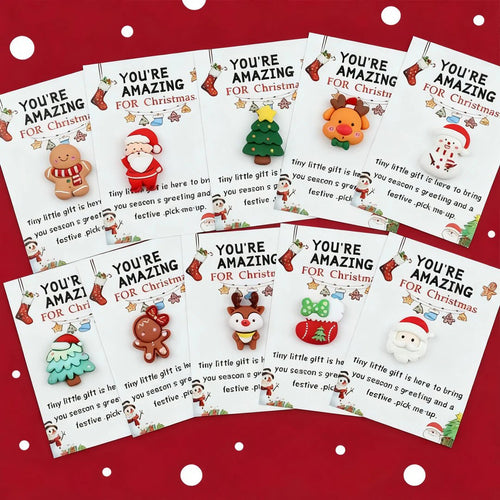 🎄 10-Piece Christmas Pocket Hugs – Complete Mini Holiday Keepsake Collection