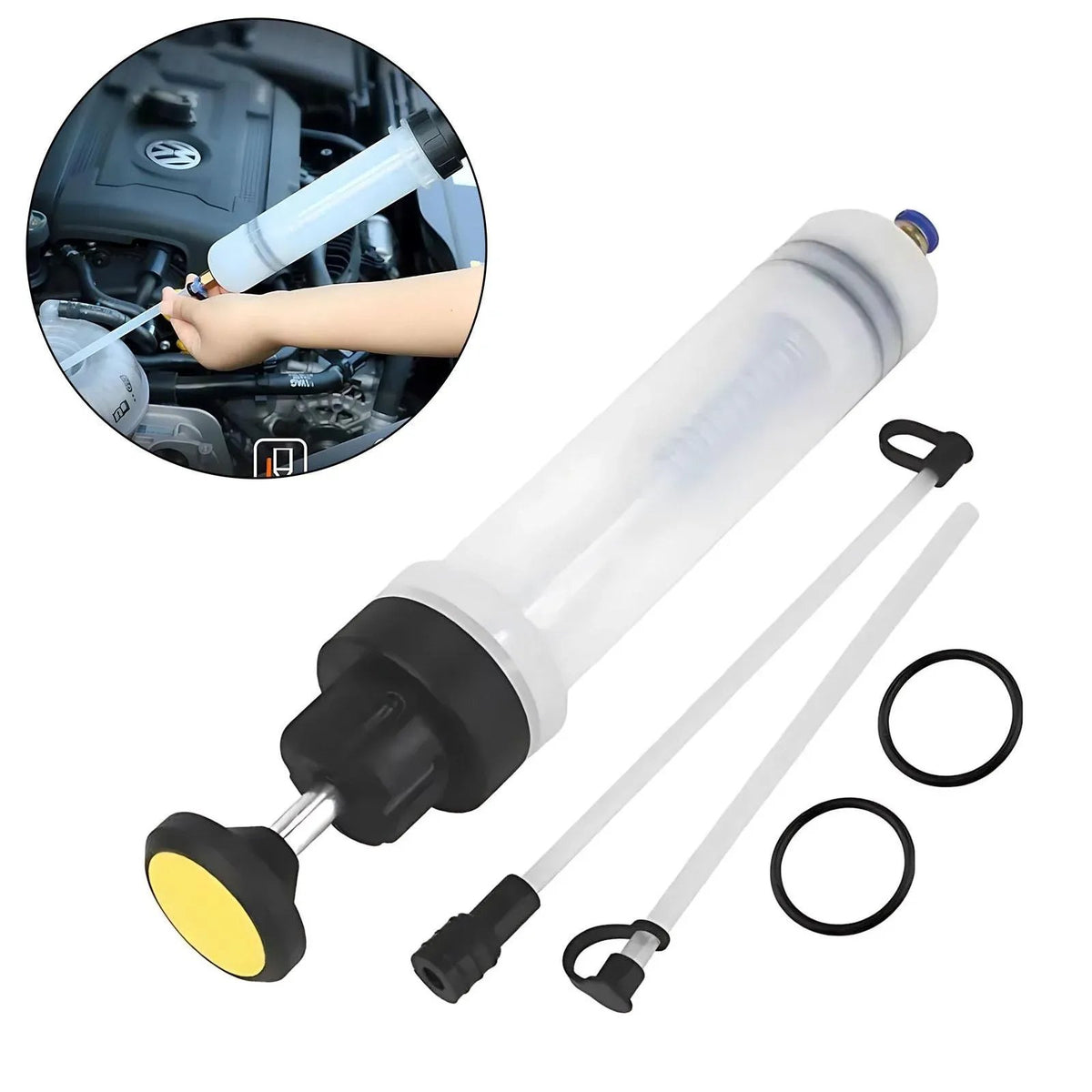 🛢️ 500CC Oil & Fluid Extractor Pump – Handy Liquid Removal Tool
