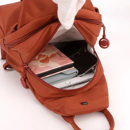 2026 Premium 3-in-1 Secure Travel Tote 🎒 Convertible Carryall with Anti-Theft Design - Orange