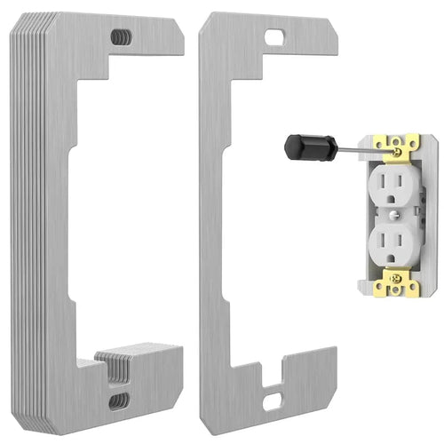 ⚡ Metal Outlet & Switch Spacers for Flush, Level Wall Plates 🛠️