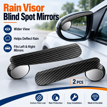 360° Adjustable Blind Spot Mirrors 🚗 – 2-Pack Wide-Angle View