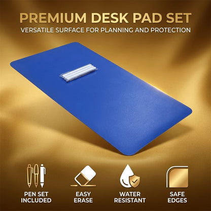 Double-Sided Blueprint Desk Pad 📐 – Creative Workspace Mat for Home & Office