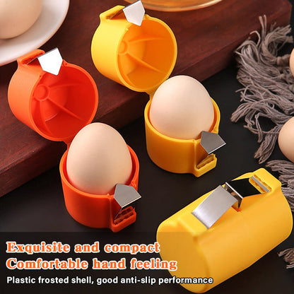Quick-Crack Egg Opener 🥚 – Convenient Kitchen Tool with Yolk Separator