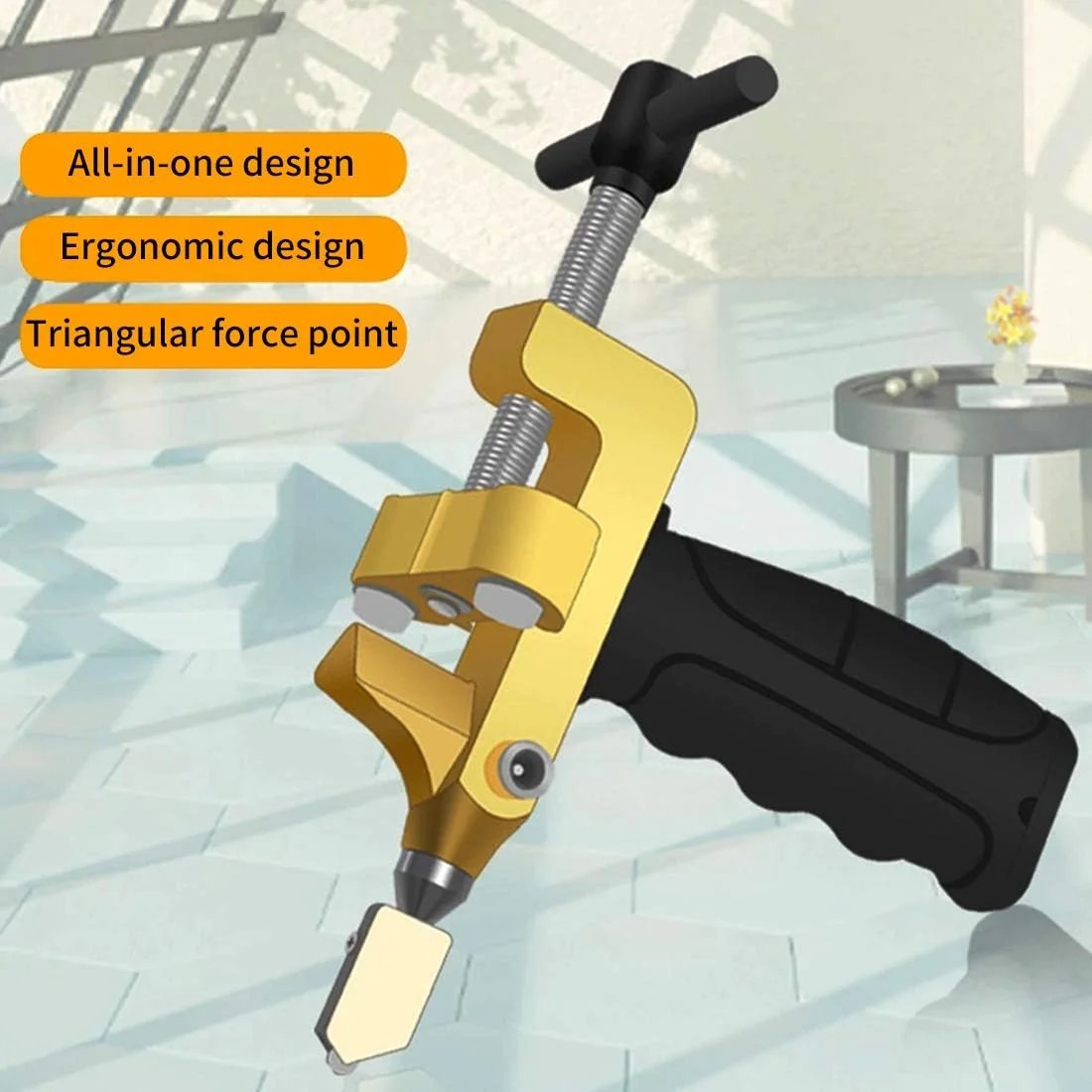 🔥 Precision Glass & Tile Cutting Set with Built-In Breaker Pliers ✂️