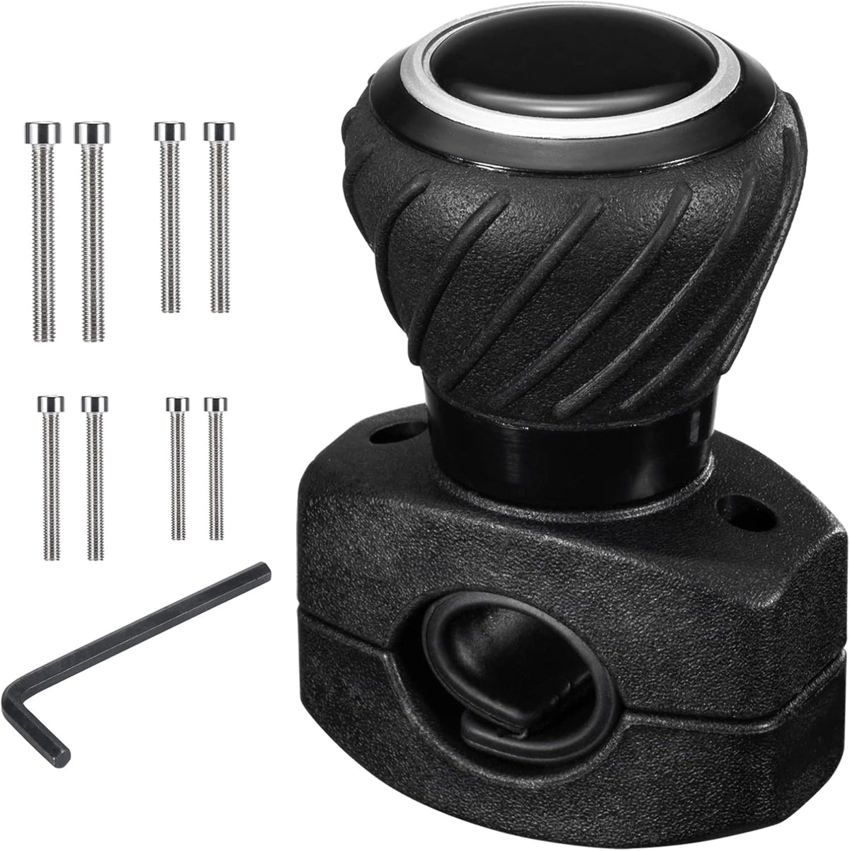 🚗 Universal Steering Wheel Spinner Knob – Easy One-Hand Control for Cars, Trucks & More