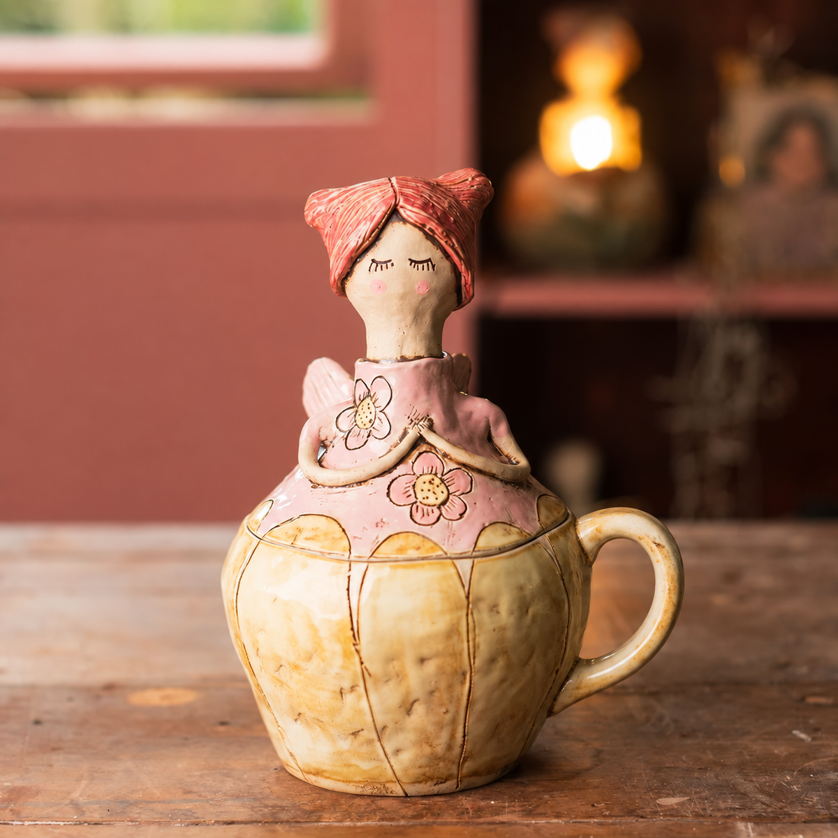 💖 Handmade Fairies Storage Jar/Mug