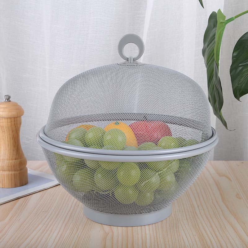 50% Off 🍒 Lidded Produce Keeper Basket – Fresh, Organized & Countertop Chic ✨