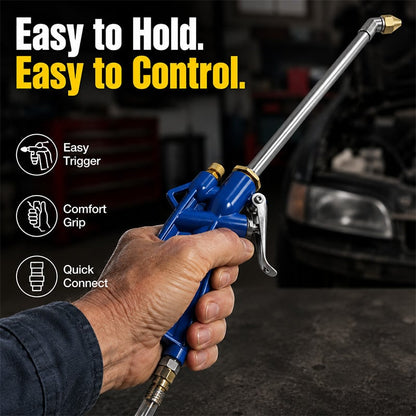 2-in-1 Air and Water Blast Gun for Fast Drying and Deep Cleaning 💨💦