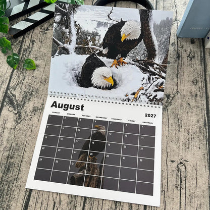 2027 Jackie & Shadow Soaring Eagles Wall Calendar 🦅 Stunning Wildlife Photography, 1-Count
