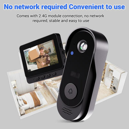 🔥 OVER 50% OFF !! 🔔 Doorbell Camera with 4.3" Screen 📱 Easy Setup & Clear Viewing