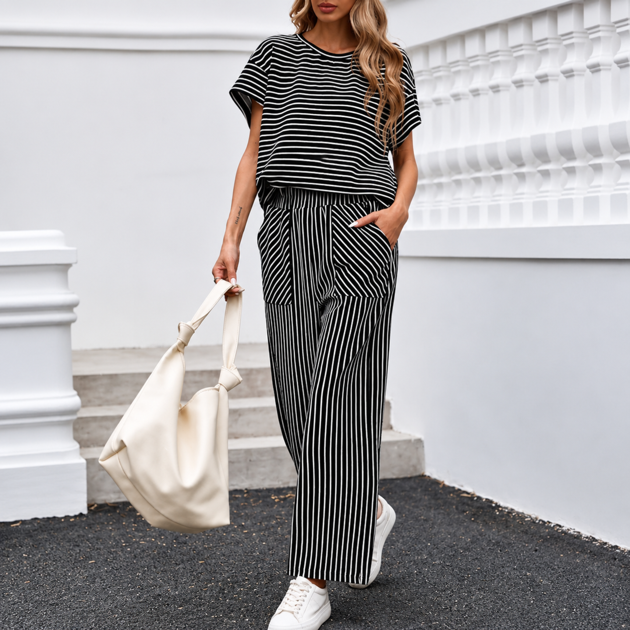 🔥Hot Sale Now — 60% OFF🏖️ Coastal Stripe Set
