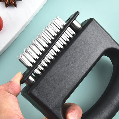 🥩 48-Blade Spring Meat Tenderizer – Quick & Easy Meat Prep