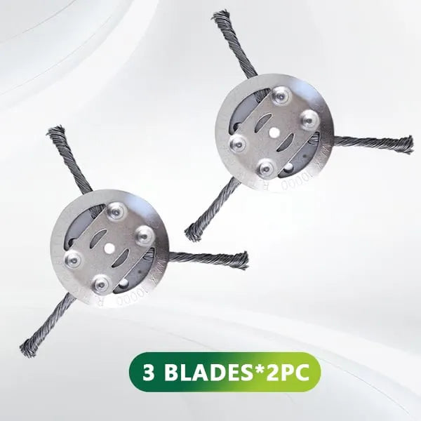 6-Inch Steel Wire Trimmer Head 🌿 – Heavy-Duty Brush Cutter