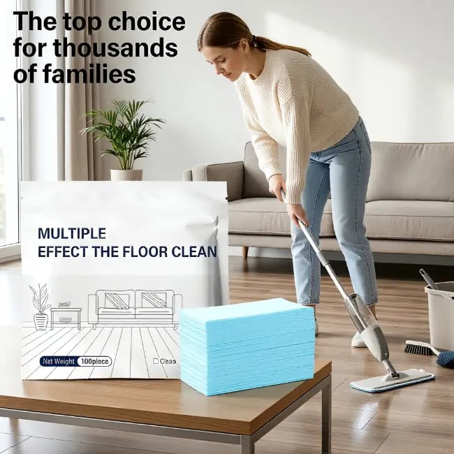 🧼 Multi-Surface Antibacterial Cleaner – For Hardwood, Tile & Laminate