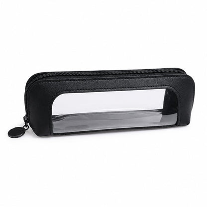 Compact Clear Makeup Bag ✨ – Handy Everyday Cosmetic Storage Pouch