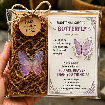 🌸🐝🦛 Emotional Support Animal Gift Set – A Meaningful Little Reminder That You Matter 💕
