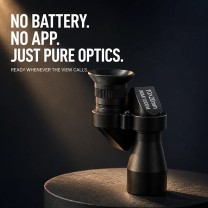 🔭 10×20 Pocket Monocular – Compact Phone Telescope with Adjustable Clip | Special Sale