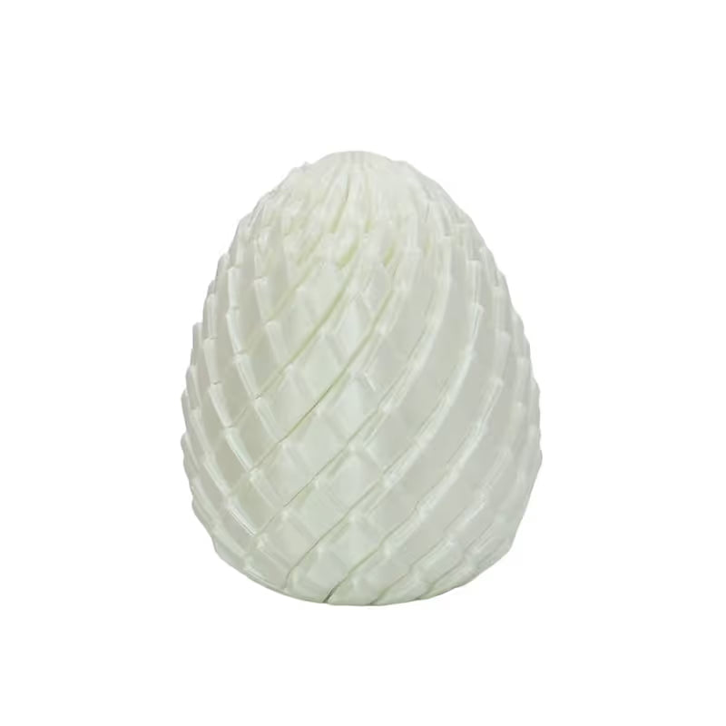 🐉 3D Printed Dragon Egg – Articulated Dragon Inside, Colorful Fantasy Collectible & Surprise Gift