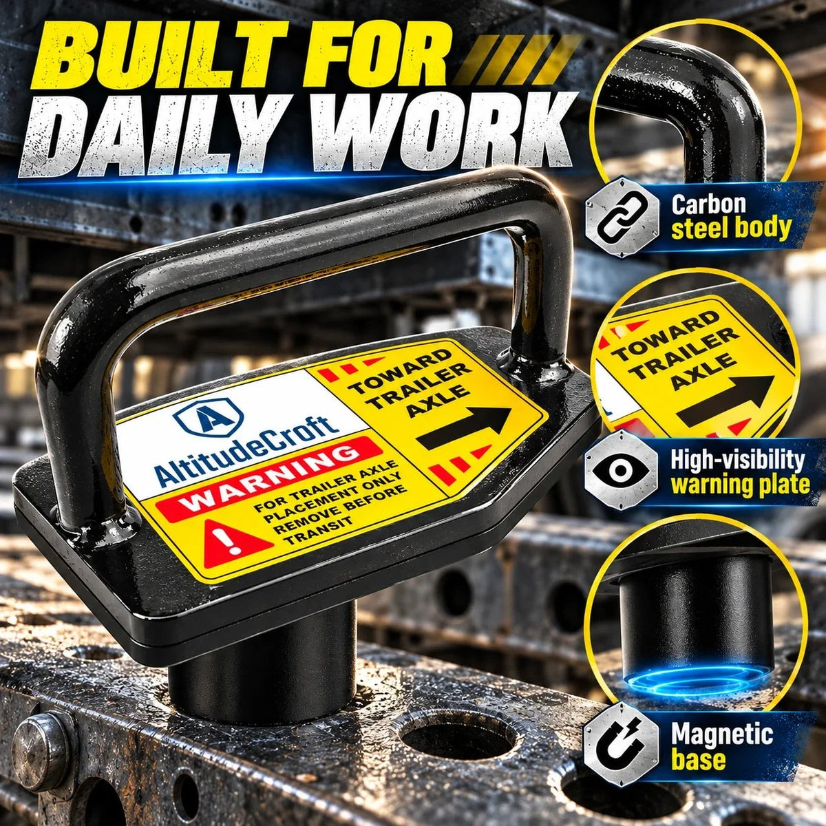 Magnetic Tandem Slide Stopper 🧲 – Convenient Sliding Hardware Accessory