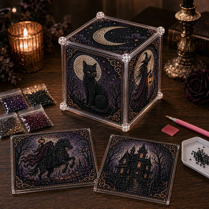 3D Christmas Diamond Painting Gift Box DIY Kit