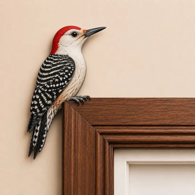 🐦🌿 3D Woodland Bird Door Topper | Nature-Inspired Door Frame Decor For Cozy Homes