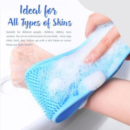 🫧✨ Silicone Shower Scrubber for Refreshing Skin, Gentle Exfoliation & Everyday Body Care 🚿